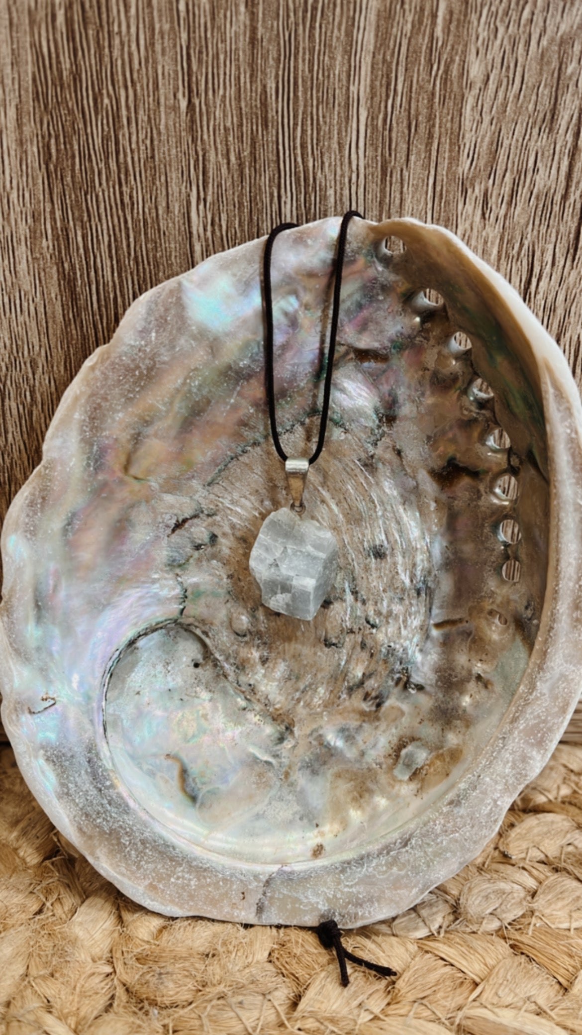 Pendentif en Pierre brute/roulée