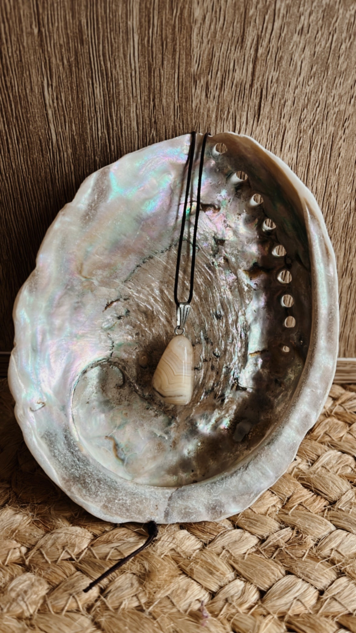Pendentif en Pierre brute/roulée