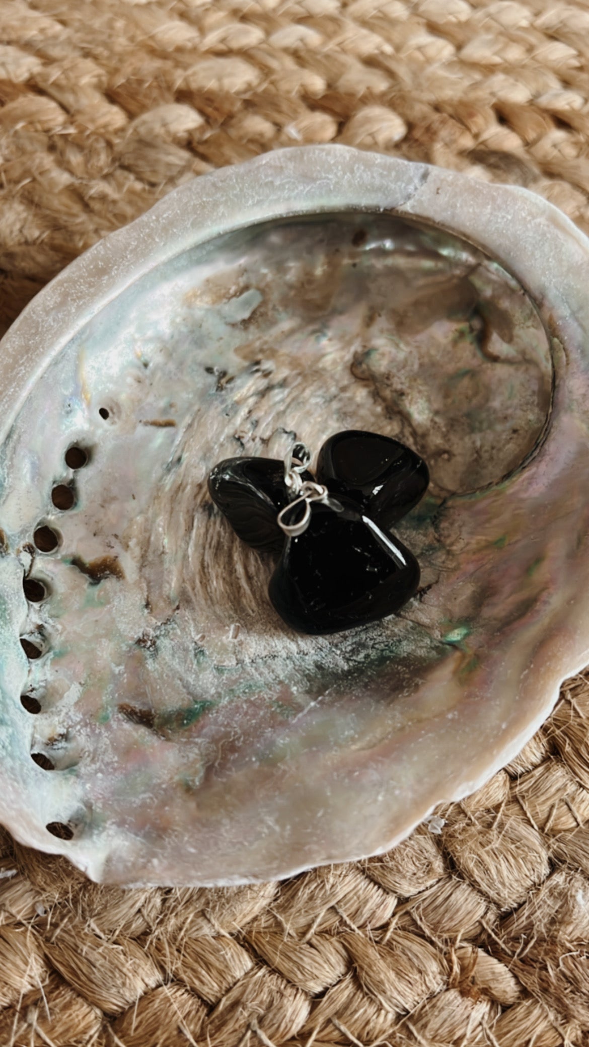 Pendentif en Pierre brute/roulée