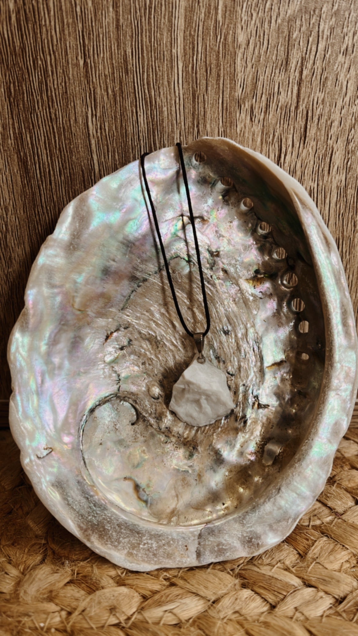 Pendentif en Pierre brute/roulée