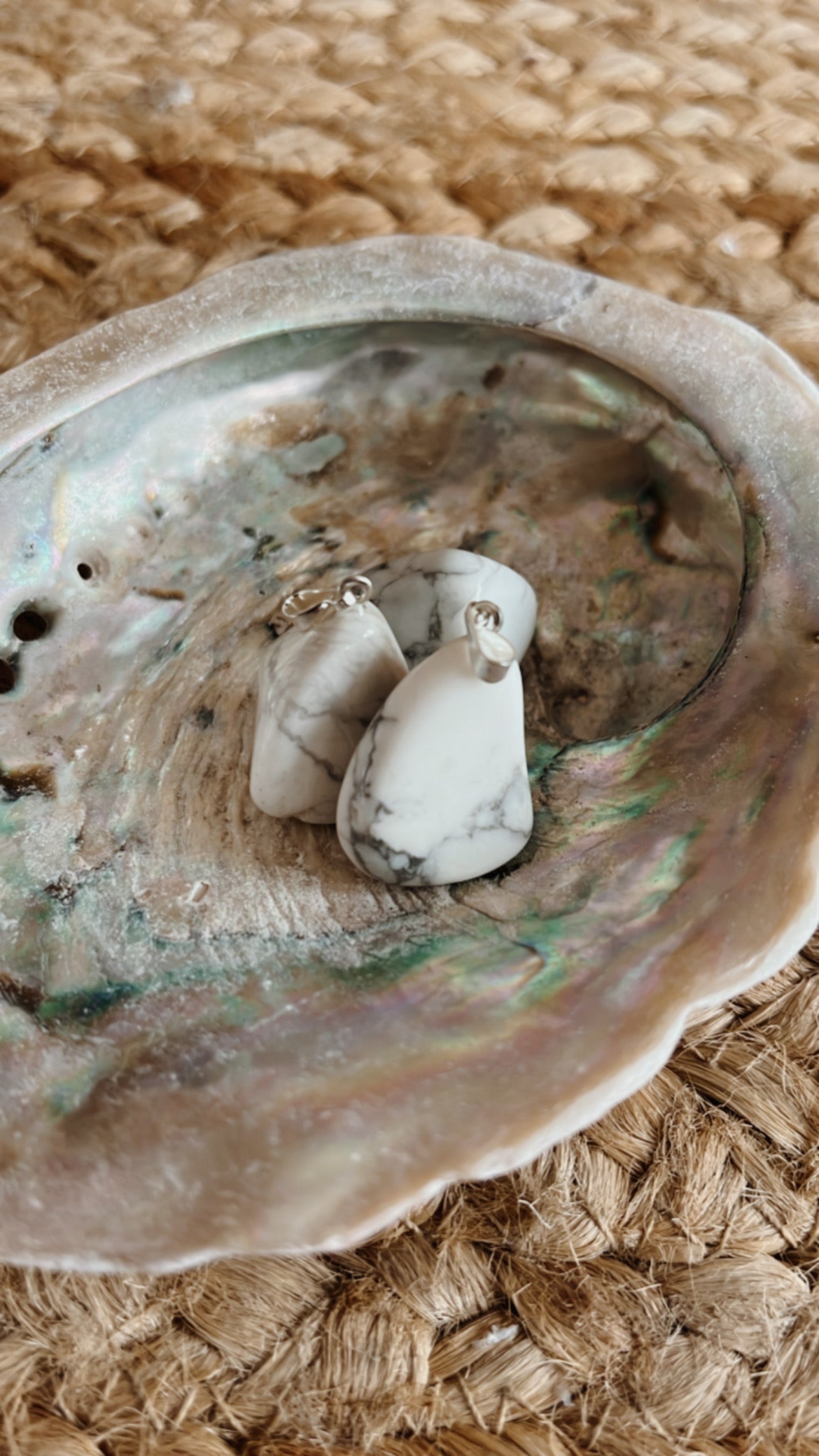 Pendentif en Pierre brute/roulée