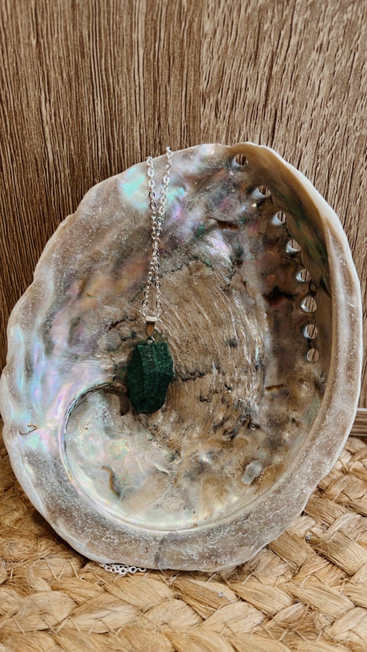 Pendentif en Pierre brute/roulée