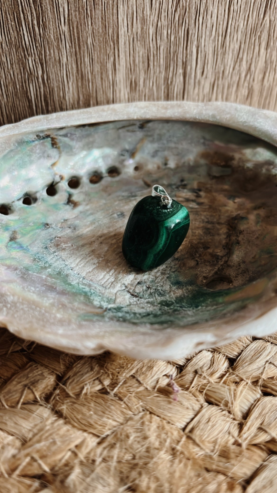 Pendentif en Pierre brute/roulée