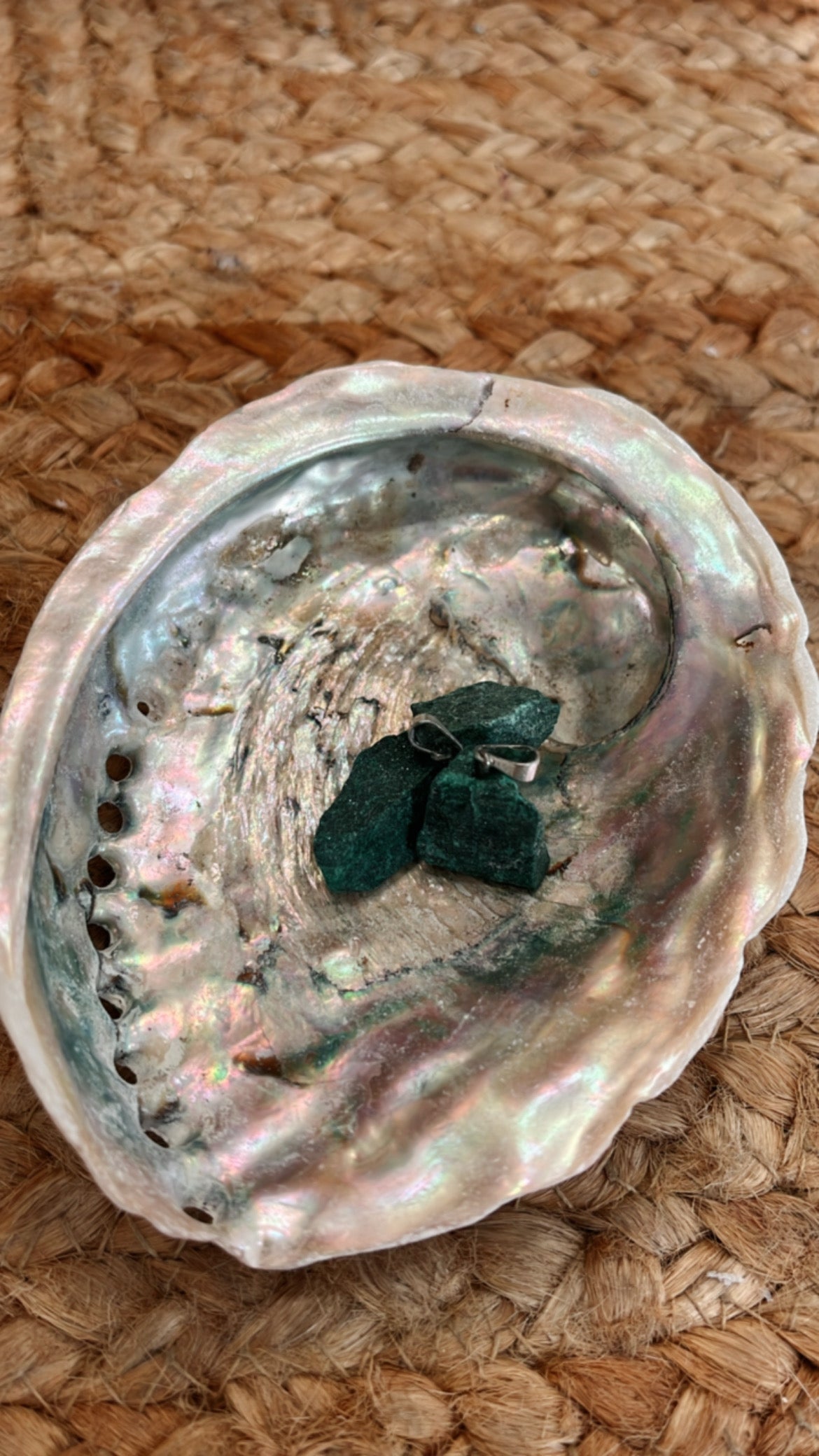 Pendentif en Pierre brute/roulée